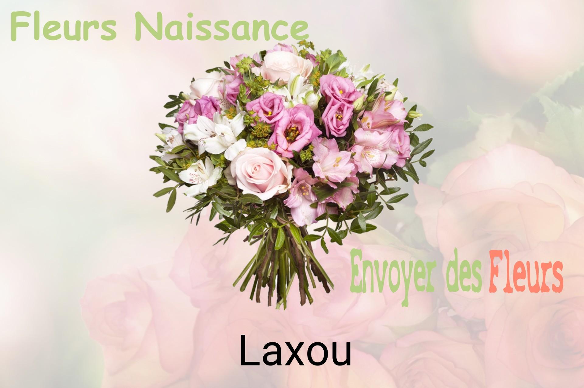 Bouquet de fleurs de naissance livré à Laxou